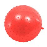 DE 0539 Детский массажный гимнастический мяч, красный (Jumping Ball With Horn, red)