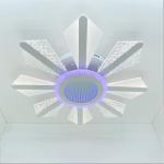 Светильник 1529 WHITE/БЕЛЫЙ D500/H100/8/LED/120W/3D 2.4G SPF21-10 (1) Диор