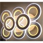 Светильник 1698 БЕЛЫЙ + ЗОЛОТО D700/H120/8/LED/200W 2.4G SPF21-10 (1) Марлоу