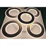 Светильник 1717 БЕЛЫЙ + ЗОЛОТО D500/H120/5/LED/120W 2.4G SPF21-10 (1) Марлоу