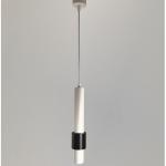 Светильник 1591/1 BK WT WHITE/БЕЛЫЙ+ЧЕРНОЕ КОЛЬЦО 1/GU10/50W SPF13-1 //14-10