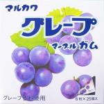 MARUKAWA Набор жевательных резинок, шарики, 6 шт х 25 Виноград