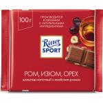 Ritter Sport Ром/Изюм/Орех, 100 г
