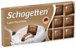 Schogetten Late Macchiato альпийский молочный шоколад с кремовой кофейно-молочной начинкой, 100 г