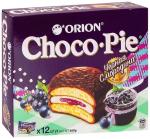 ORION Choco Pie Черная смородина печенье, 360 г