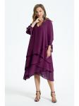 Нарядное платье 1461 фиолетовый, TEZA