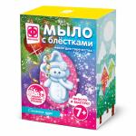 406054 Мыло с блестками фигурное. Снежное чудо.