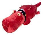 Игрушка с пледом КРОКОДИЛ ДАНДИ - красный р-р 130х160