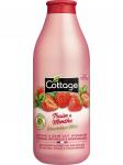 COTTAGE. Увлажняющий гель для душа и пена для ванны 2 в 1 КЛУБНИКА & МЯТА/ Moisturizing Shower Gel & Bath Milk – STRAWBERRY & MINT, 750 мл