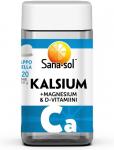 Комплекс для здоровья костей, ногтей и кожи Sana-sol Kalsium +Magnesium & D-vitamiini 120 табл