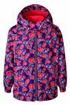 Куртка-ветровка для девочек, SAMMY 612 Синий с розовым