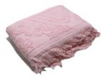 Полотенце махровое Монако 500 гр./м2 Узбекистан ТД,  розовый,  100*150,  банное большое