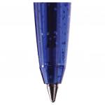 Ручка шариковая масляная СТАММ Южная Ночь, СИНЯЯ, корпус тонированный синий, 0,7мм, линия 0,5мм,РК21