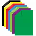 Картон цветной А4 2-сторонний МЕЛОВАННЫЙ EXTRA 7 цветов папка, ЮНЛАНДИЯ, 200х290мм, ФЛАМИНГО, 111318