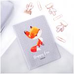 Обложка для паспорта MESHU Happy Fox, ПВХ, 2 кармана, MS_34135