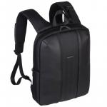 Рюкзак для ноутбука 14-15 RivaCase 8125, исскуственная кожа, полиэстер, черный, 400*290*70 мм, 8125 Black