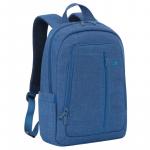 Рюкзак для ноутбука 15,6 RivaCase 7560, полиэстер, синий, 425*310*115 мм, 7560 blue