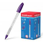 Ручка шариковая ErichKrause® U-16, Ultra Glide Technology, цвет  чернил фиолетовый (коробка 12 шт.)