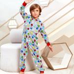 Пижама д/мал детская модель "комбинезон пижамный"