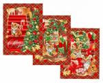 Комплект полотенец Фаворит года 50*60 см, - 3 шт. вафля хлопок 100%