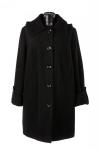 Женское пальто с капюшоном 6943 размер 50, 52, 54, 56, 58
