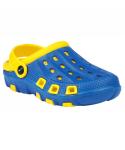 Обувь для пляжа Crabs Blue/Yellow, для мальчиков, 24-29, детский