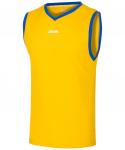 Майка баскетбольная JBT-1020-047, желтый/синий, детский