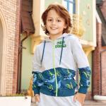 Джемпер (толстовка) на молнии с капюшоном д/мал