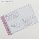 Пакет почтовый пластиковый «Поздравляю», 16,2 × 22,9 см