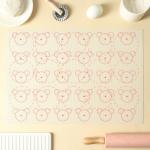 Коврик армированный «Макарон.Ушки», 42?29,5 см