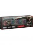 Игровой набор Anger MKP-019 RU, мышь+клавиатура+коврик, Defender, 52019