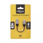 FORZA Аудио-переходник iP - mini Jack 3,5мм, блистер
