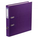 Папка-регистратор OfficeSpace, 50 мм, бумвинил, с карманом на корешке, фиолетовая, 270113