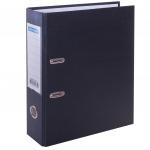 Папка-регистратор OfficeSpace, 70 мм, бумвинил, с карманом на корешке, черная, 162580