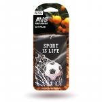 Ароматизатор AVS APS-030 Sport is Life (аром. Citrus/Цитрус) (бумажные)