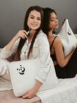 Подушка с эффектом памяти прямая "Panda Hug" Аir-pillows 50*30*10