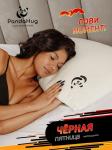Подушка с лузгой гречихи "Panda Hug"  Eko-pillow 50*70