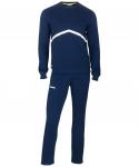 Тренировочный костюм детский JCS-4201-091, хлопок, темно-синий/белый