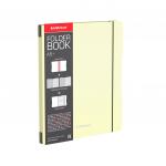 Тетрадь общая ученическая в съемной пластиковой обложке Erich Krause® FolderBook Pastel, желтый, А5+, 2x48 листов, клетка