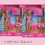Кукла 8278 На пляже Defa Lucy
