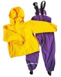 Комплект непромокайка Mikk-Line Дания желтый фиолетовый