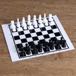 Настольная игра 3 в 1 "Надо думать": шашки, шахматы, нарды 2821381