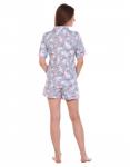 Пижама женская ПЖ-045 Фламинго(светлые)