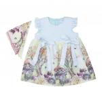 Платье ПЛ-1307 Baby collection "Alice" с косынкой