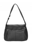 Сумка ДЖОАННА DARK кожа флотер черный