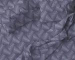 Пододеяльник Евромакси 240*220 см, бязь "Комфорт" (Иллюзия, сине-фиолетовый)