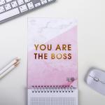 4845832 Блокнот 'Girl boss', на гребне, А5, 40 листов