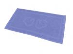 Махровое гладкокрашенное полотенце "Ручки" 34*60 см 400 г/м2 (Голубой)