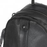 Рюкзак жен натуральная кожа GU 163-6029,  1отд,  4невш+3внут карм,  черный 232826