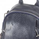 Рюкзак жен натуральная кожа GU 163-6016,  1отд,  5невш+4внут карм,  синий 232858